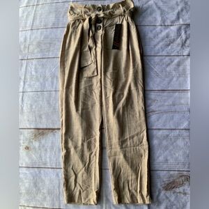 Like an Angel Tan Dress Pants Size Small. Inseam 27”.